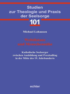 cover image of Weltdistanz und Menschennähe